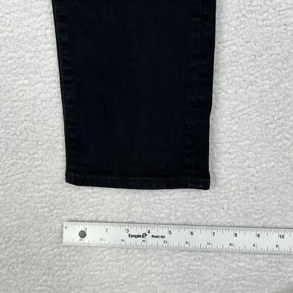 G Star Raw Jeans‎ Womens 28x30 Dark Blue Wash Midge Saddle Mid Straight Denim - Picture 12 of 16